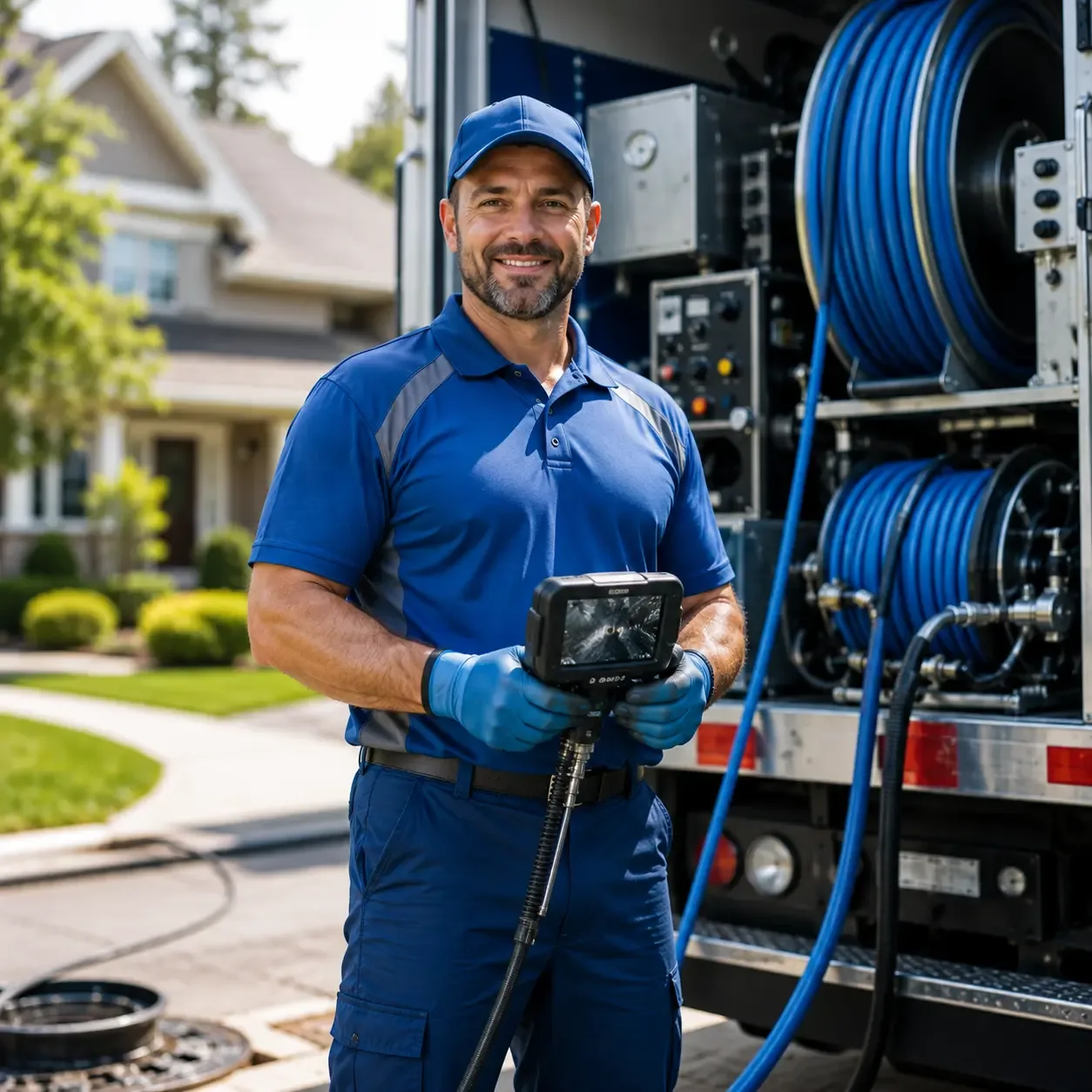Local outdoor drain cleaning specialists in Franklinville, NC